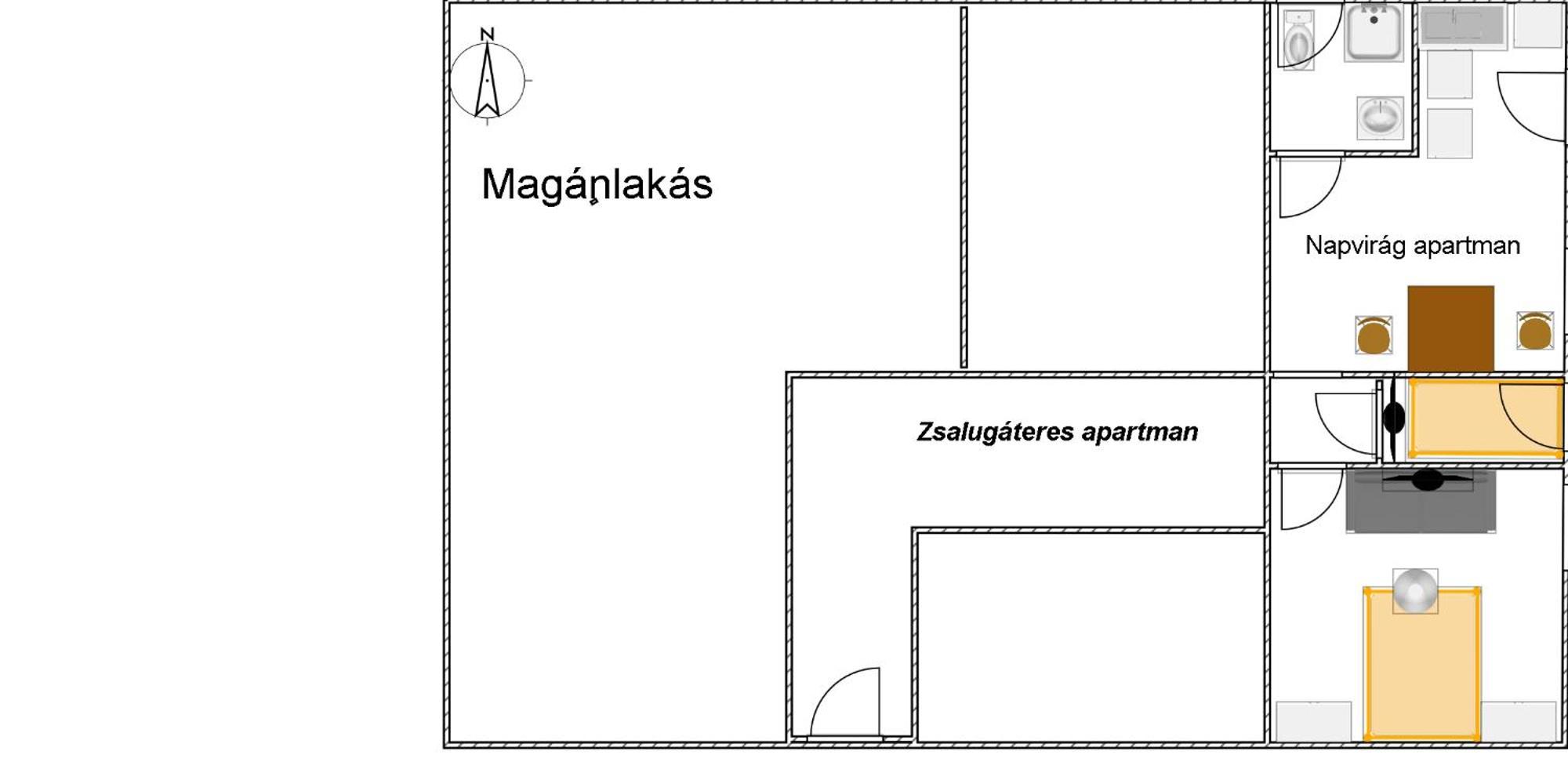 Bella Badacsony Apartmanhaz Apartment Badacsonytomaj Bagian luar foto